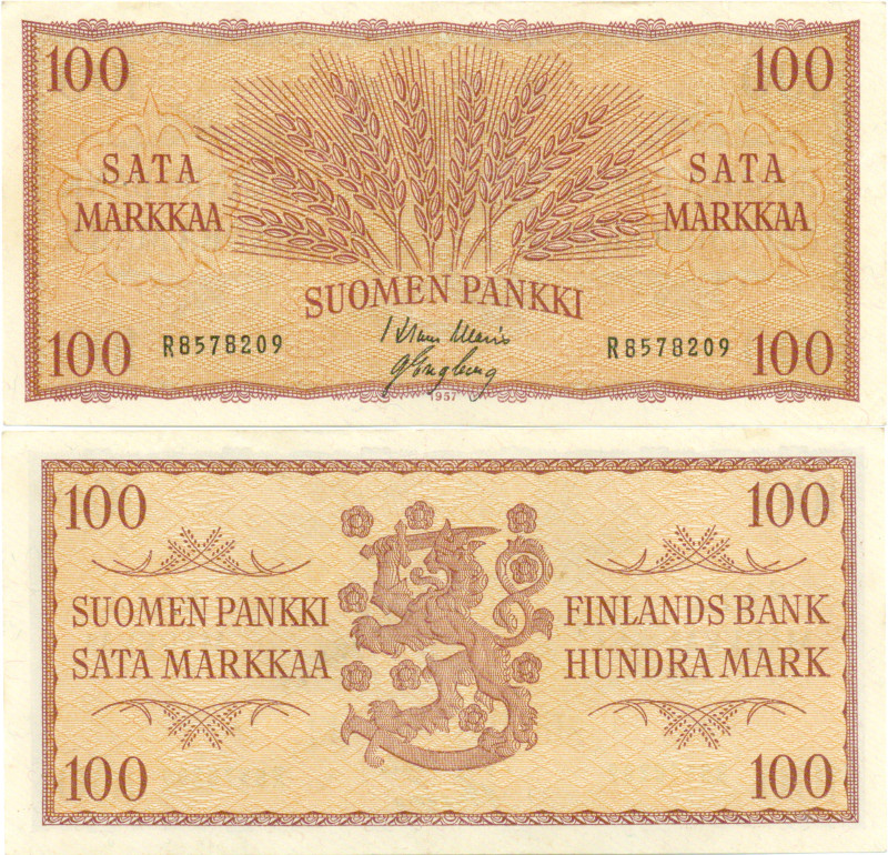 100 Markkaa 1957 R8578209